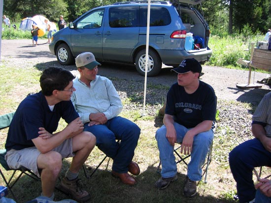 2006 family reunion in Yellowstone National Park